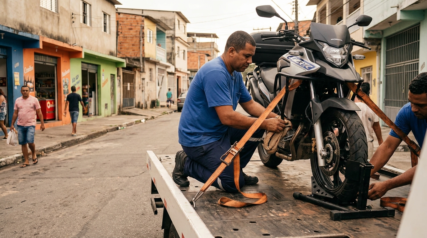 Guincho para Moto em Brasília‑DF